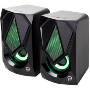 Boxe Desktop Storm Gaming 2.0 Control Volum Iluminare LED Alimentare USB Putere RMS 6W Negru