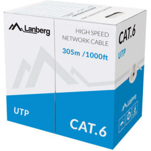 Cablu retea U/UTP Cat6 305m Silver
