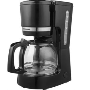 Cafetiera Heinner HCM-800BK, putere 670-800 W, capacitate rezervor 1.5 L, negru