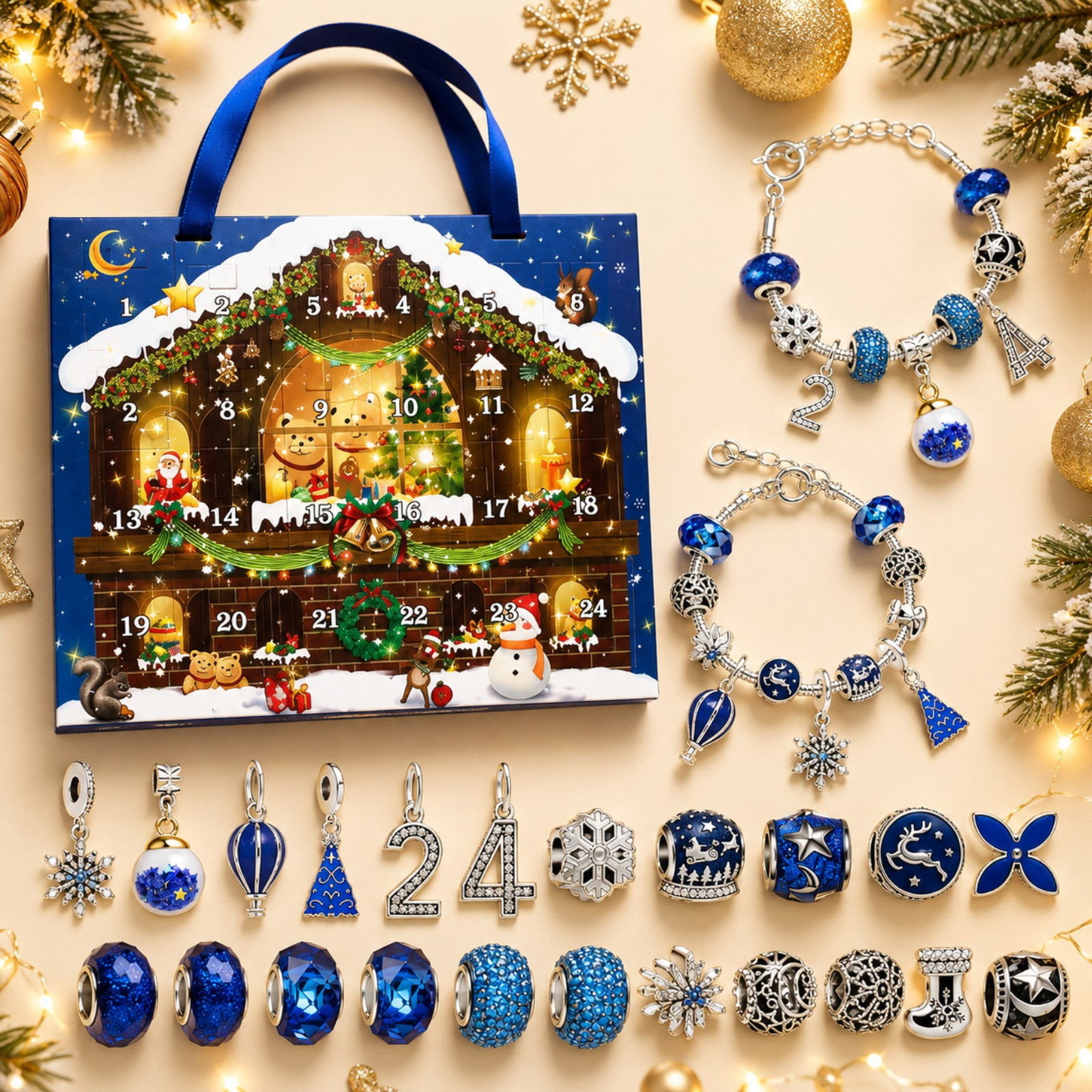 Calendar Advent pentru fete Star Bracelet