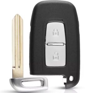 Carcasa cheie auto pliabila Techstar compatibila cu Hyundai Sonata, Azera, Genesis Coupe, ix35, i30, i45 si Kia Forte, Sportage, K2, K5, 2 butoane, lama HYN14 stanga, fara electronica