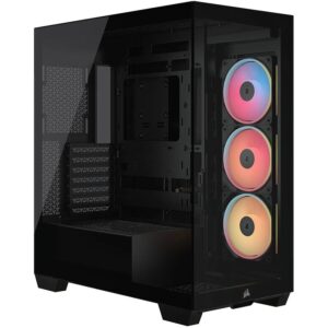 Carcasa 3500X LX-R  Midi-Tower E-ATX RGB Tempered Glass Negru