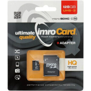 Card microSDXC 128Gb Clasa 10 / UHS-1 U3 Cu Adaptor
