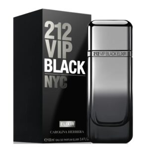 Carolina Herrera 212 Vip Black Elixir, Apa de Parfum, Barbati (Gramaj: 100 ml)