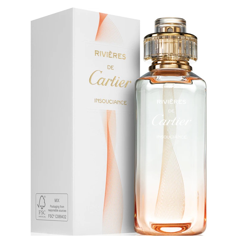 Cartier Rivieres de Cartier Insouciance, Apa de Toaleta, Unisex (Gramaj: 100 ml)