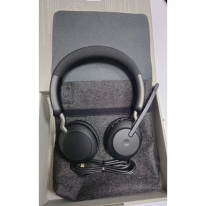 Casti Resigilat Evolve2 65 Link380a MS Stereo Black