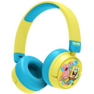 Casti Spongebob Kids Bt Galben