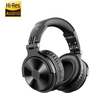 Casti Studio Wireless C Bluetooth 5.2 Cablu de 3.5MM Autonomie 110 Ore Negru