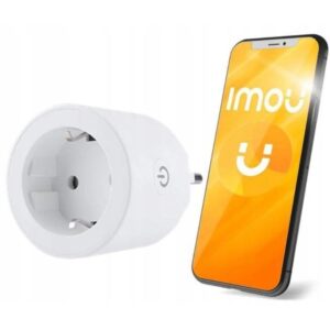 Priza inteligenta Imou CE2P, 16A, Wi-Fi 2.4GHz, protocol Matter, Bluetooth, control aplicatie, rezistent la flacari