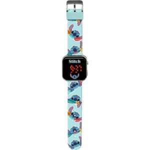 Ceas Digital Copii Lilo & Stitch Albastru