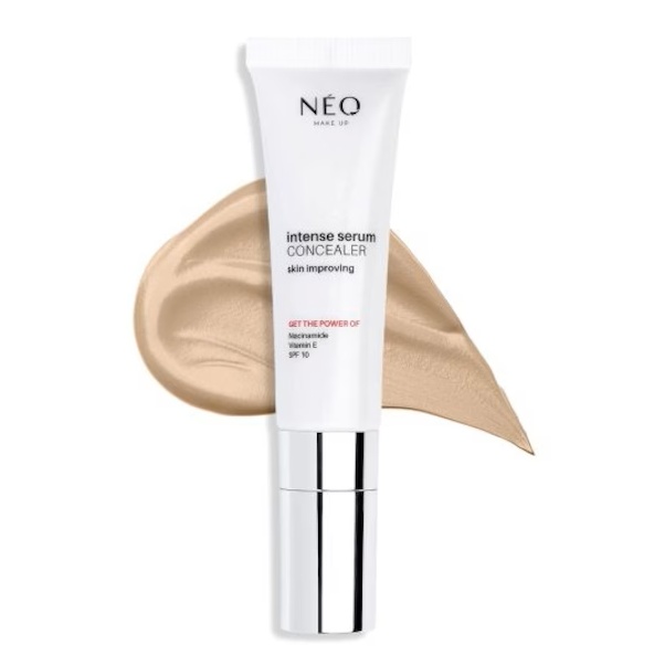 Corector cu SPF 10, Intense Serum Concealer Neo Make Up, 10 ml (Culoare produse: 02 Ivory)