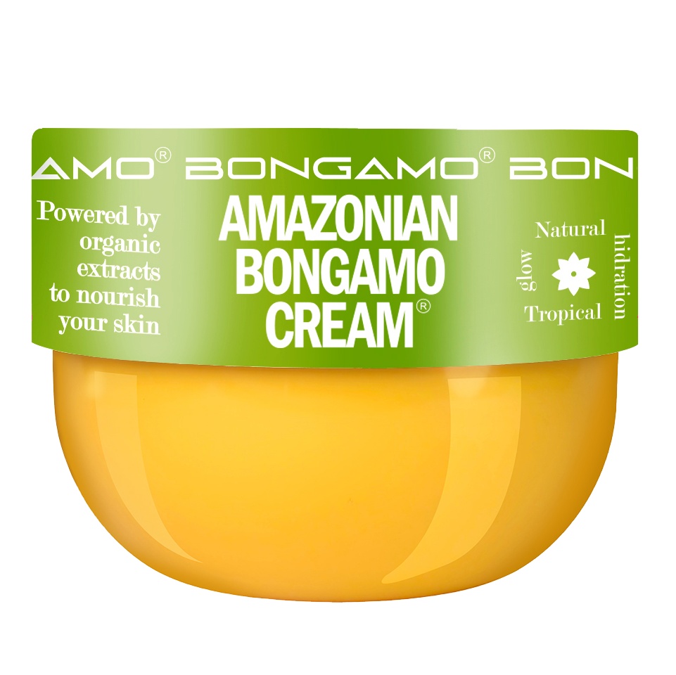 Crema de corp cu efect de fermitate Bongamo Amazonian, 200 ml