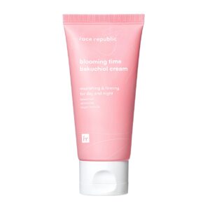 Crema de fata pentru Fermitate si Reducerea Ridurilor Face Republic, Blooming Time Bakuchiol Cream, 50 ml