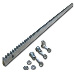 Cremaliera metalica zincata Motorline CRM4 30x12x1000 pentru porti culisante de pana la 2000Kg, uz intensiv