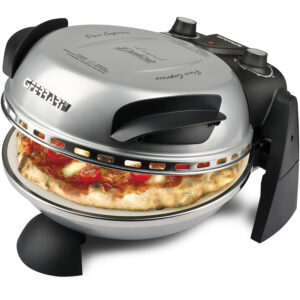 Cuptor Pizza Delizia G1000606 Termostat Reglabil 1200W Argintiu