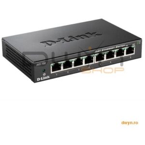 Switch D-Link DES-108, 8 porturi 10/100