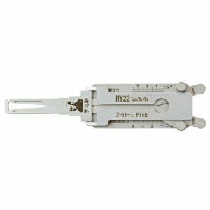 Decodor auto Lishi HY22 2 in 1 pick pentru chei Hyundai Kia, contact usa portbagaj, lama HY22 KIA7 T14