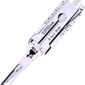 Decodor Unealta Auto Lishi Original SIP22 2-in-1 pentru Chei Fiat 500, Alfa Romeo, Iveco, Jeep, Dodge – Usi si Portbagaj