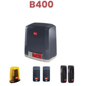 Kit automatizare poarta culisanta max. 400kg, BFT DEIMOS ULTRA BT B400 2618202, limitatori magnetici