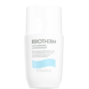 Deodorant roll-on Biotherm Lait Corporel, 75 ml