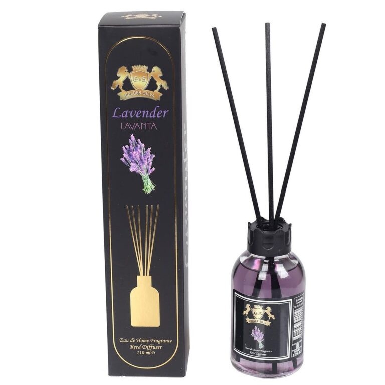 Difuzor de Camera cu Betisoare Golden Silva Lavender, 110ml