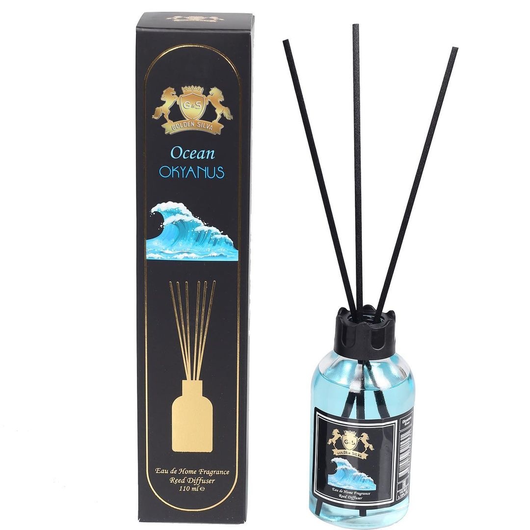 Difuzor de Camera cu Betisoare Golden Silva Ocean, 110ml