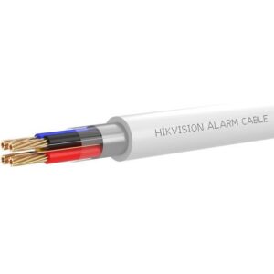 Cablu alarma ecranat 4 fire Hikvision DS-1AC4APL1, 4x 0.22 mm, 25 AWG, 100 m