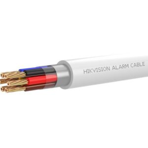 Cablu alarma ecranat 6 fire Hikvision DS-1AC6APL1, 6x 0.22 mm, 25 AWG, 100 m