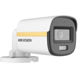 Camera TurboHD ColorVu Hikvision DS-2CE10DF3T-LFS, 2MP, lentila 2.8mm, Smart-Hybrid light 20m, microfon, IP67