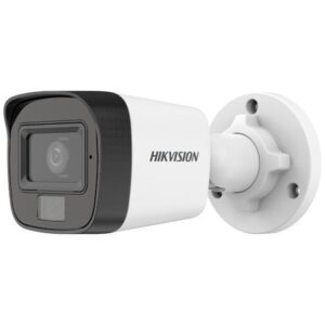 Camera Dual Light Turbo HD Hikvision DS-2CE16K0T-LPFS, 3K, lentila 2.8mm, IR 25m, lumina alba 20m, microfon, IP67