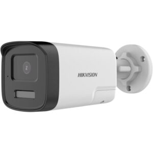 Camera Turbo HD Hikvision DS-2CE17D0T-LTS, 2MP, lentila 2.8mm, Smart-Hybrid Light 40m, microfon, difuzor, IP67