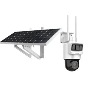 Camera PT IP 4G Hikvision DS-2DE2C400IWG-K/4G/C09S20, 4MP, lentila 2.8mm, IR 30m, audio, PIR+Radar, panou solar, acumulator , IP66