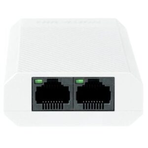 Repetor PoE Hikvision DS-3E0103DP-E/R: 1 10/100 Mbps PoE IN port si 2 10/100 Mbps PoE OUT port (extender POE)