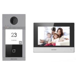 KIT VIDEOINTERFON IP WiFi & PoE Hikvision DS-KIS604-S(C)