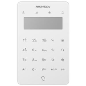 Tastatura cablata Hikvision DS-PK501LTM-HWE pentru centralele AX Hybrid PRO