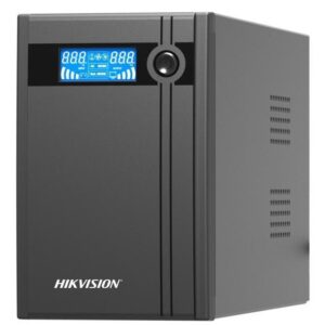 Sursa neintreruptibila - Hikvision DS-UPS2000, 1200W, afisaj LCD, 2 x 9Ah, 4 prize Schuko