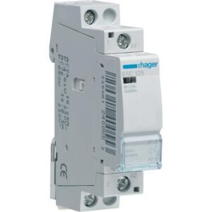 Contactor, 25A, 1ND, 230V Hager ESC125