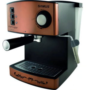 Espressor Manual Espressimo Rezervor Apa 1.6L 15 Bari Putere 850W Bronze
