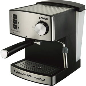Espressor Manual Espressimo Rezervor Apa 1.6L 15 Bari Putere 850W Argintiu