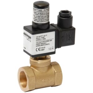 Electrovalva de protectie ELEKTROGAS EVRMNA2O alimentare 220V, operare NO, rearmare manuala, 3/4