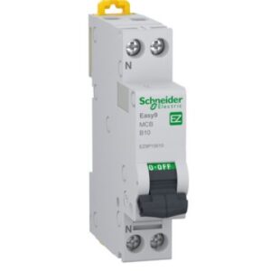 Intreruptor automat Easy9 MCB XP 1P+N 6000A B Curve 10A Schneider EZ9P15610