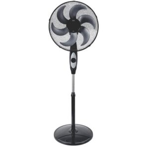 Ventilator cu picior 40cm, 75W, inaltime 1.3m, negru, Well Polar FAN-STAND-POLAR-WL / 5948636046489