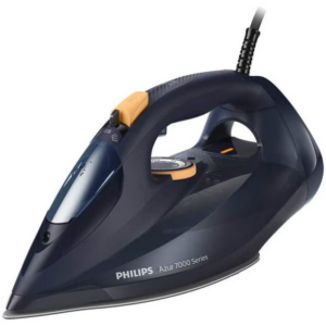 Fier De Calcat Seria 7000 DST7060/20 3000W 250g/min 300ml Talpa SteamGlide Elite Negru/Galben