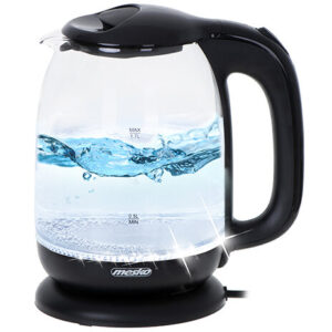 Fierbator de Apa MS 1302b 1.7l 2200W Sticla Negru