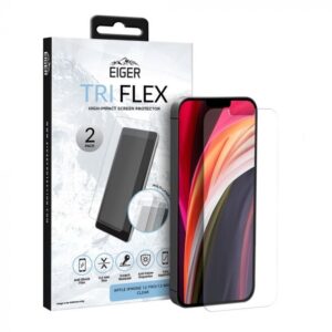 Folie protectie Clear Tri Flex pentru iPhone 12 / 12 Pro Clear 2 buc/pachet