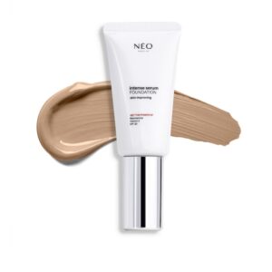Fond de ten Intense Serum Foundation SPF 30, NEO Make Up, 30 ml (Culoare produse: 03 Natural)