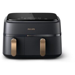 Friteuza NA352 00 Dual Basket 9L 2750W Negru-Cupru
