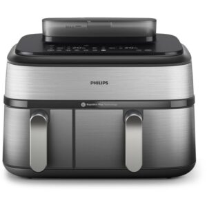 Friteuza NA555 00 Dual Basket 9L 2750W Argintiu