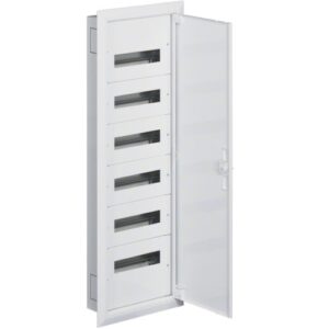 Tablou incastrat, usa opaca 72 module( 6x12 M ) Hager FW612F