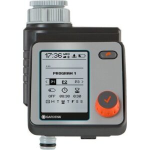 Programator Irigare/ Udare 01892-20 Ecran LCD 6 Programe Gri/Negru